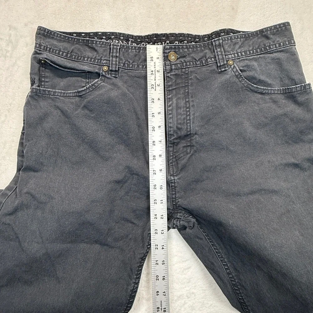 Prana‎ Breathe Slim Fit Pants Organic Cotton Blend Black Jeans 38x32